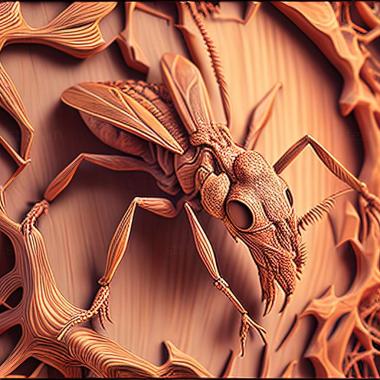 3D модель Dorymyrmex brunneus (STL)